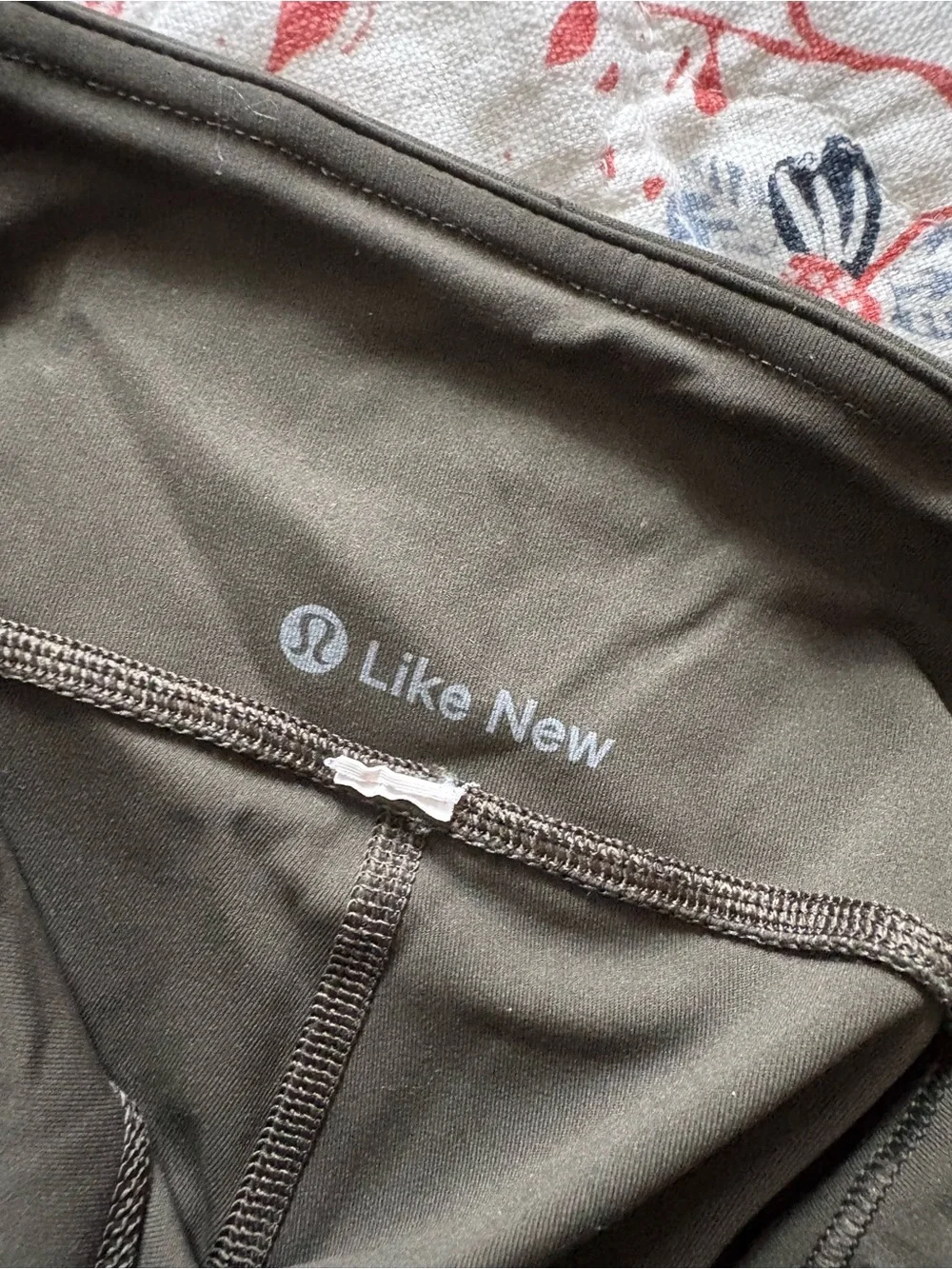 lululemon athletica speed up tights in olive green
